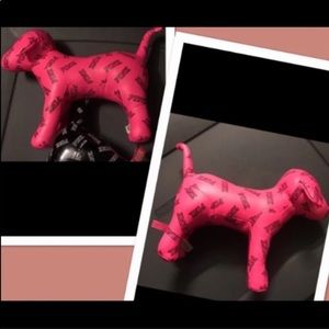 Victoria’s Secret pink giant dog